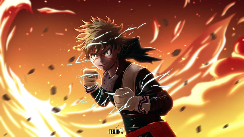 My Hero Academia Vs Naruto posted by Sarah Peltier, anime cool deku vs  naruto HD wallpaper | Pxfuel