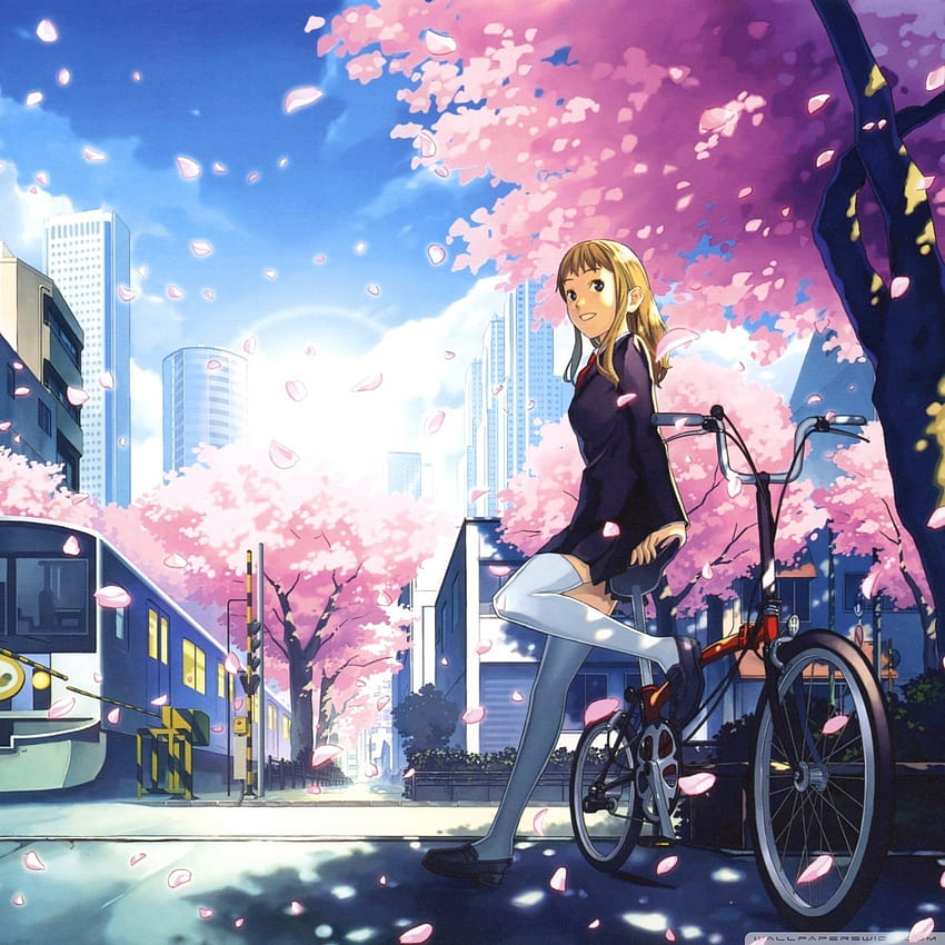 Anime City Ultra Backgrounds for U TV : Tablet : Smartphone, anime ipad air HD phone wallpaper