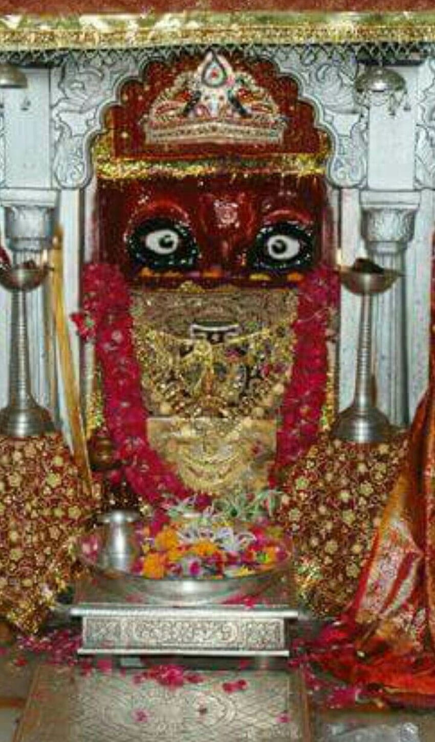 Богинята Махакали Павагад Гуджарат HD тапет за телефон