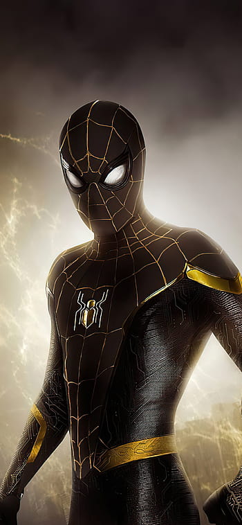 Spider new suit gold HD wallpapers | Pxfuel