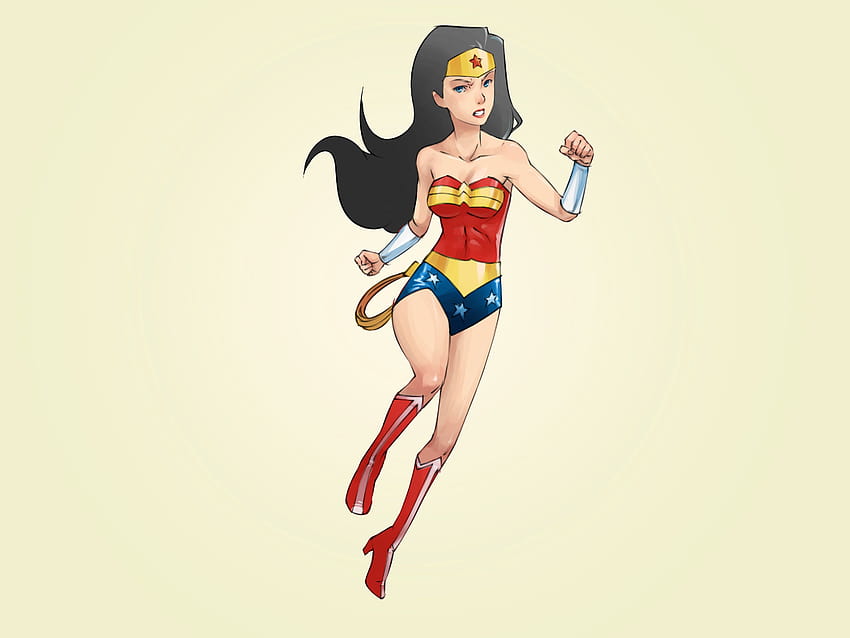 Wonder Woman Cartoon, Clip Art, Clip Art, wonder woman outfit HD wallpaper