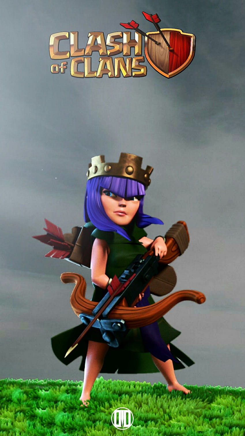 Archer Queen] Clash of Clans for Android and iOS, coc queen HD phone wallpaper