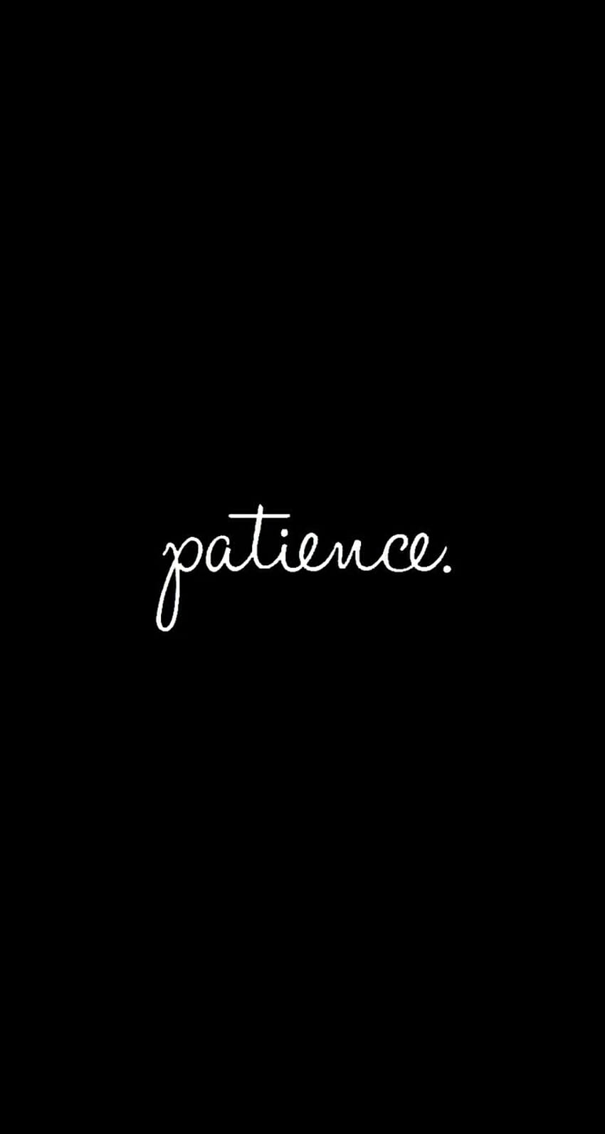 Patience for iPhone or Android, patience iphone HD phone wallpaper