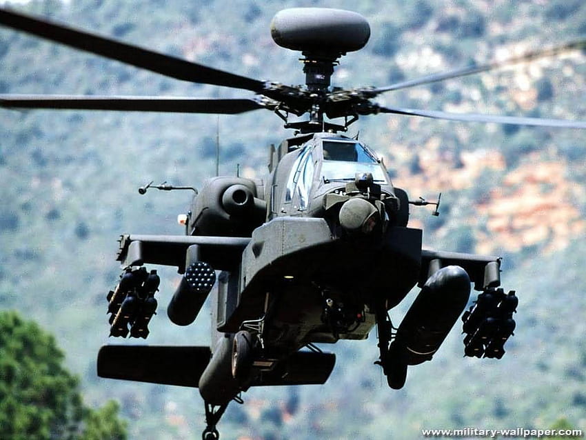 of the AH 64 D army apache helicopters, apache attack helicopter HD wallpaper