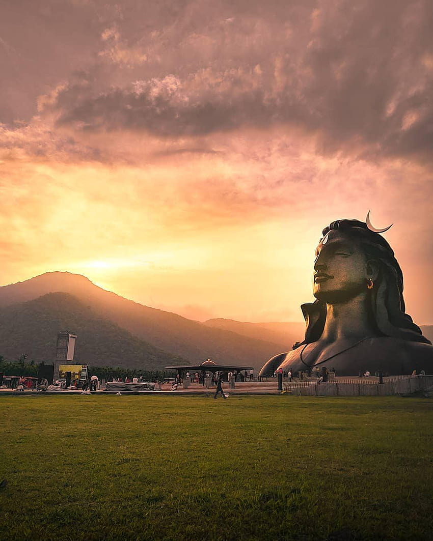 Statue Adiyogi Shiva : picsreddit Fond d'écran de téléphone HD