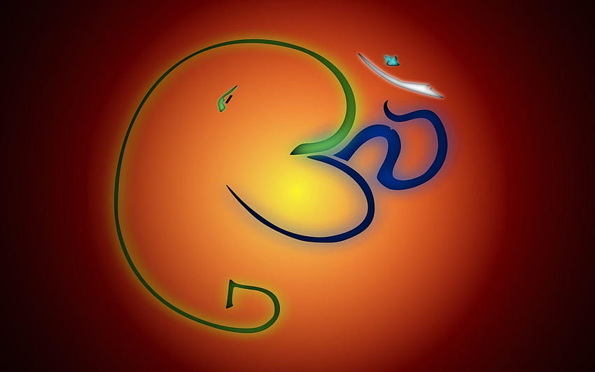 Of Om Symbol Group, god symbol for mobile HD wallpaper