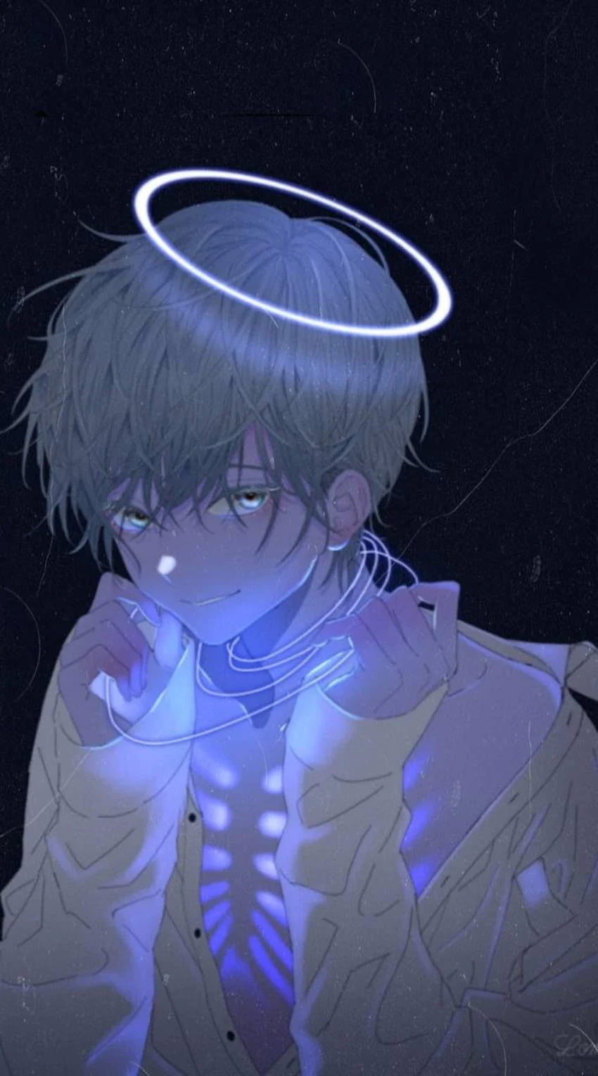 Boy Sad Anime Estética, sad boy anime pfp fondo de pantalla del teléfono