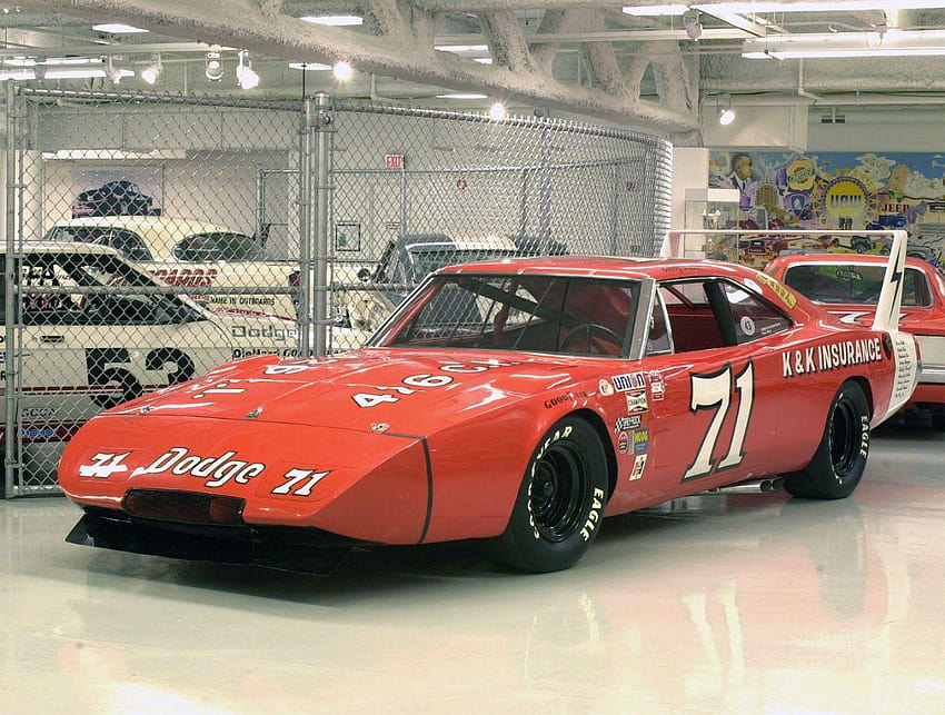 1969 Dodge Charger Daytona NASCAR Race racing muscle classic, dodge daytona HD wallpaper