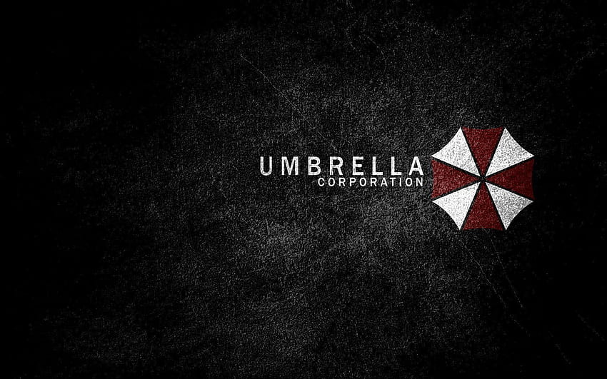 Umbrella Corporation Logosu, şemsiye corp bilgisayarı HD duvar kağıdı