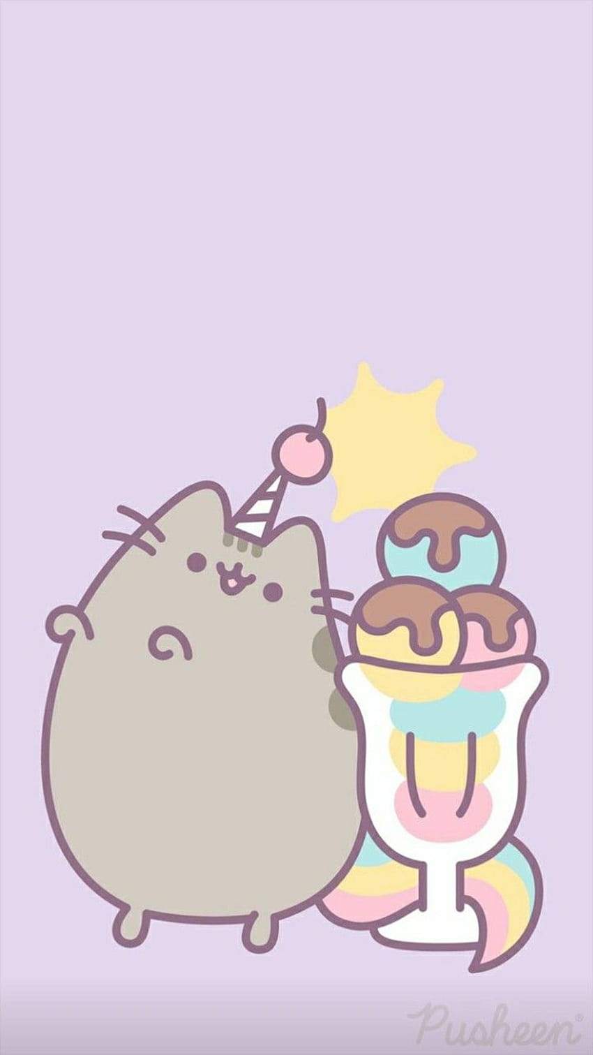 Unicorn sheen ice cream, ice cream cat HD phone wallpaper