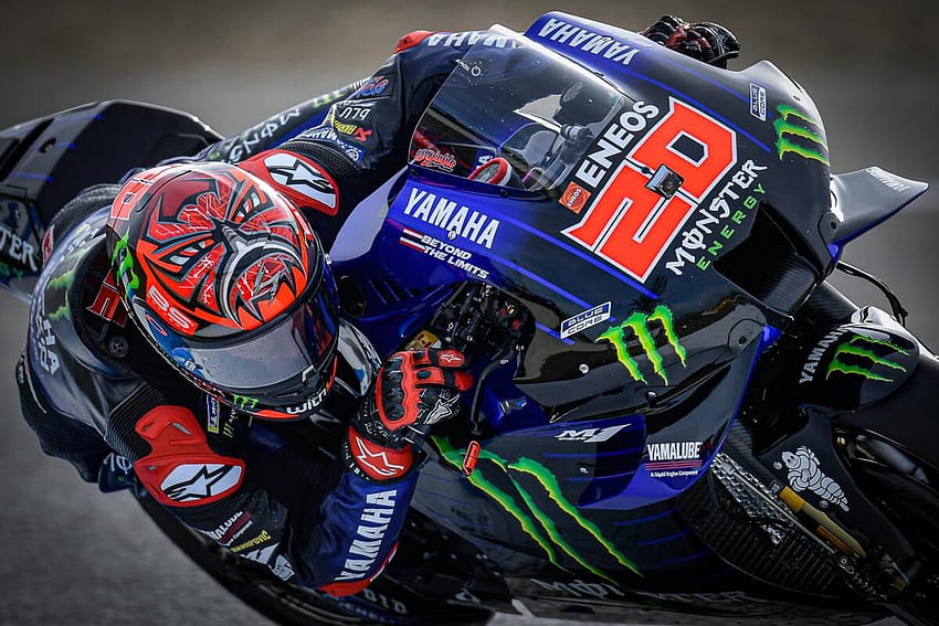 MotoGP 2021, Spanish GP in Jerez. Fabio Quartararo in pole position – MotoGP, fabio quartararo 2021 motogp world championship HD wallpaper