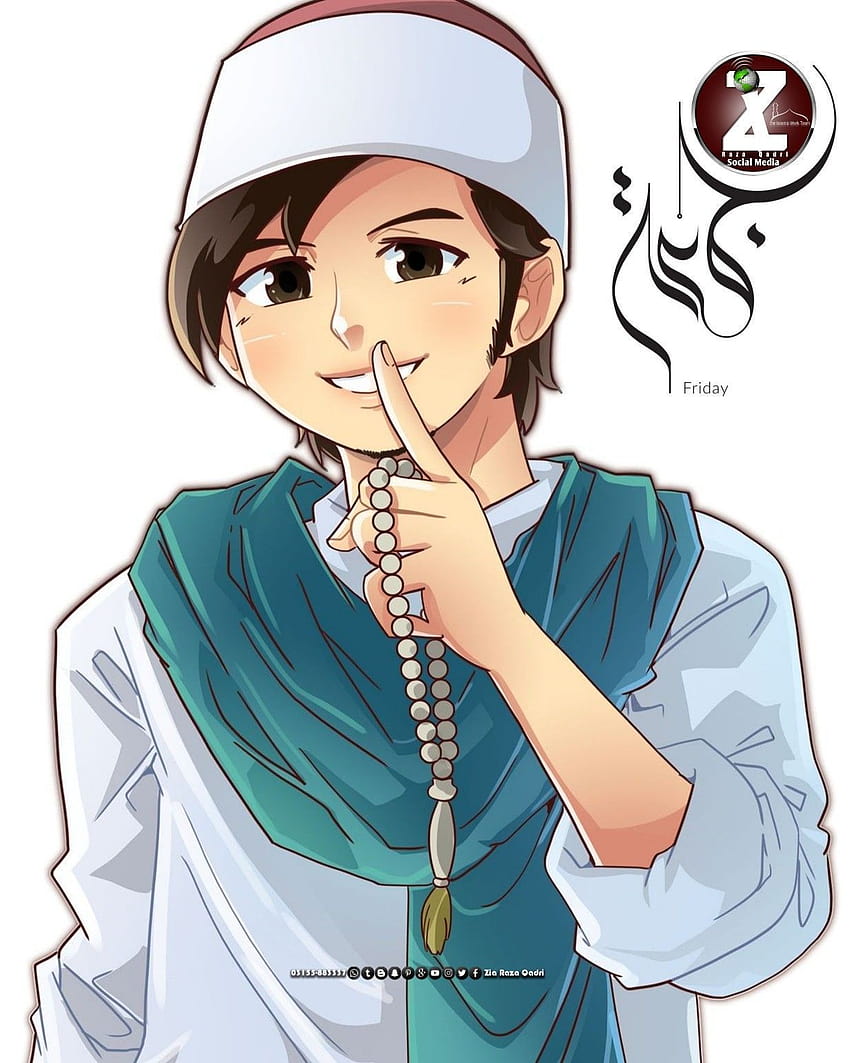 Anime Islamski chłopiec Keren, anime muzułmański chłopiec Tapeta na telefon HD