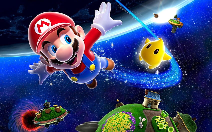 Super Mario Galaxy Wiki Guide, drip mario HD wallpaper