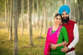 Pin on Punjabi couple