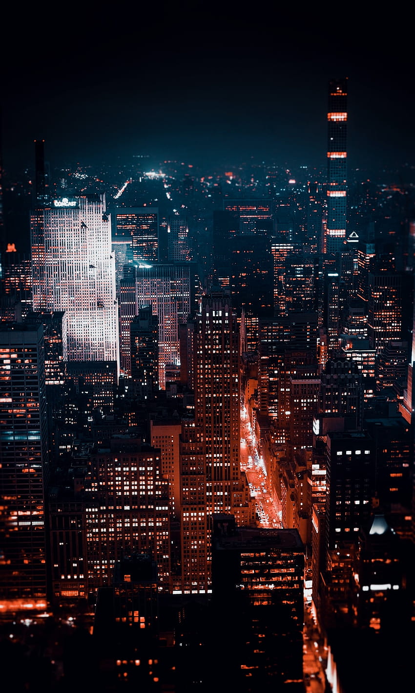 50 City Night [], night time city HD phone wallpaper | Pxfuel