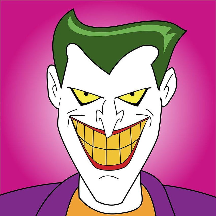 การ์ตูนโจ๊กเกอร์ จากเรื่อง Batman Joker Cartoon วอลล์เปเปอร์โทรศัพท์ HD