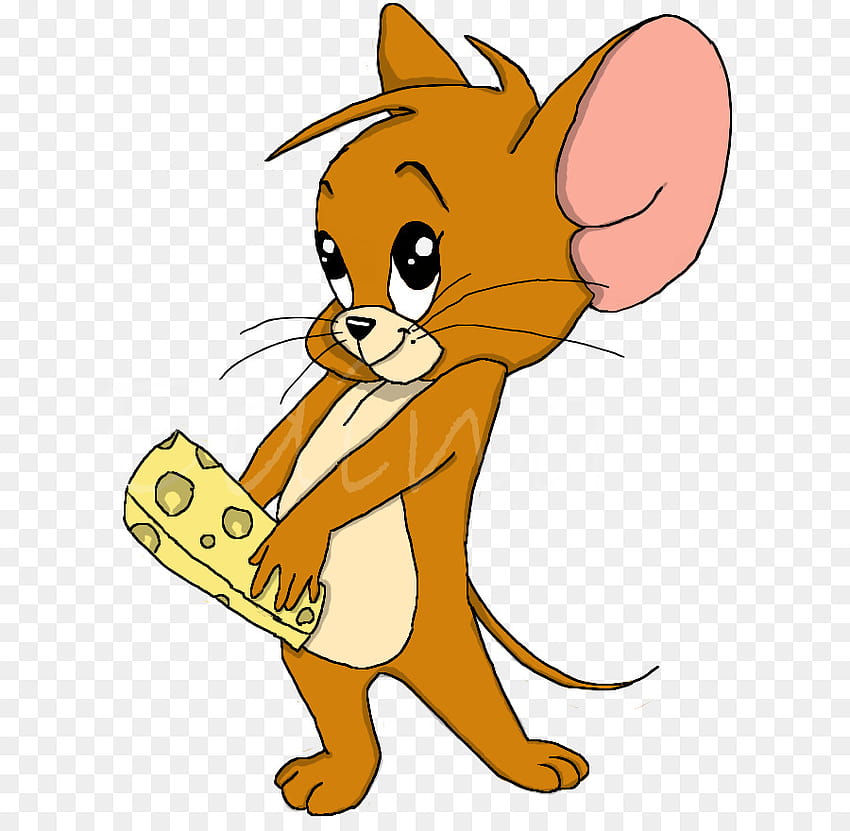 Tom and Jerry cartoon drawing with colour easy step by step - YouTube