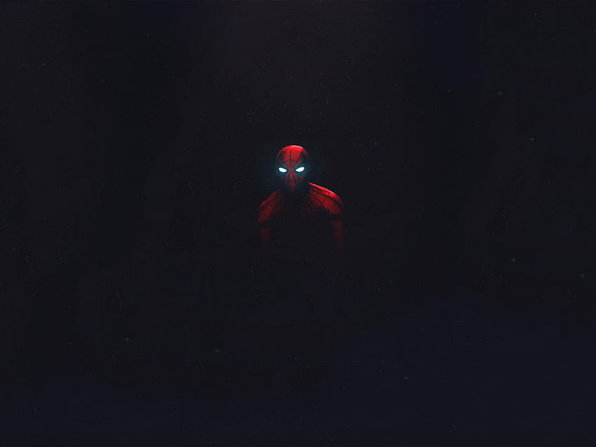 Minimalist Spiderman 4K Wallpaper