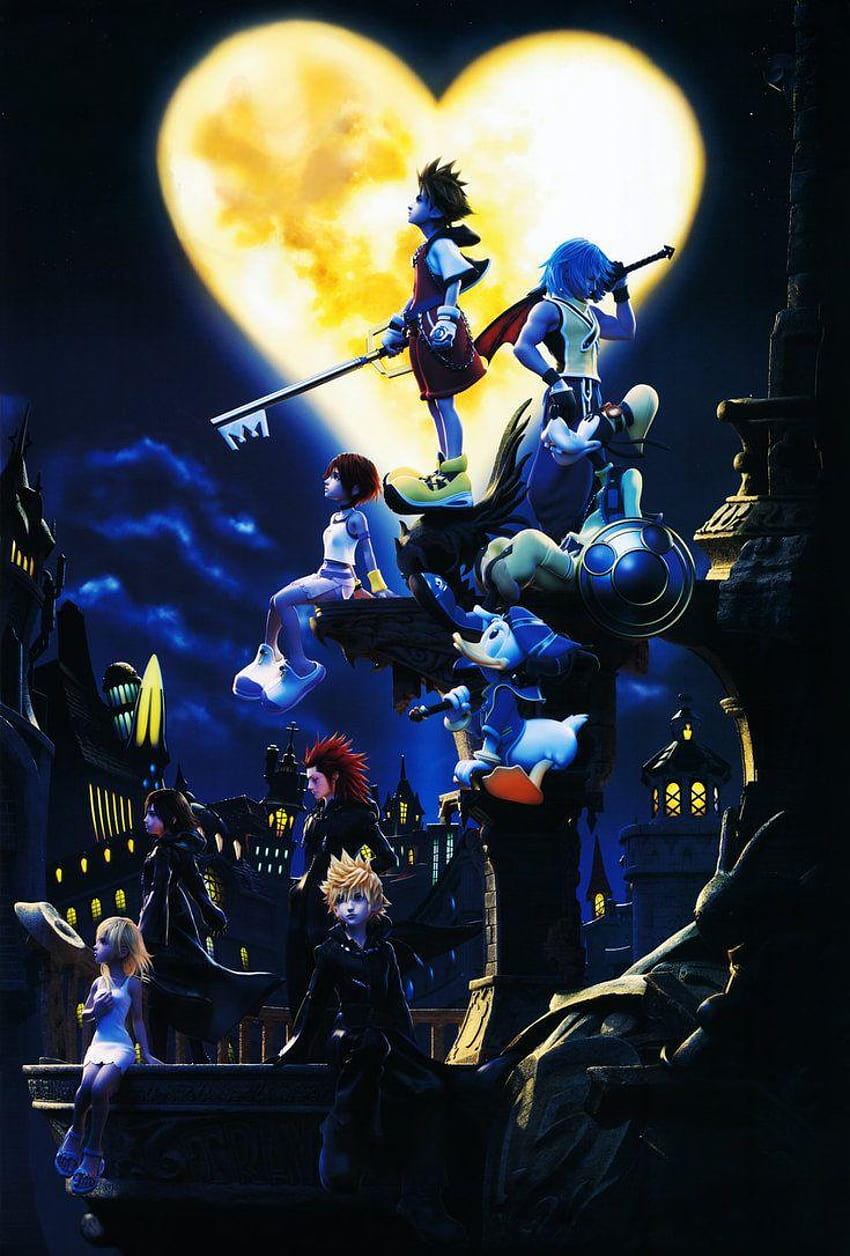 Kingdom Hearts CG by DanChaos1, kh HD phone wallpaper