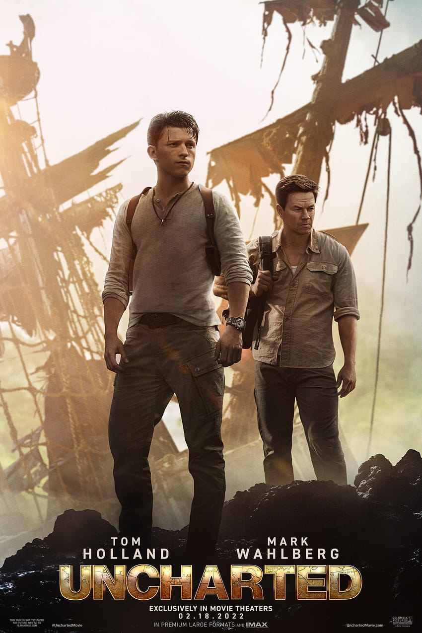 Sony Reveals Uncharted Movie Poster HD phone wallpaper