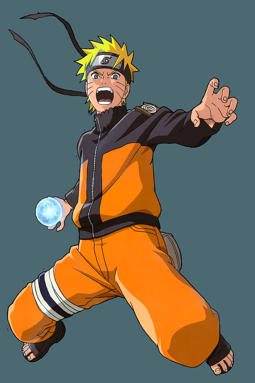 Renderizar Naruto Rasengan para iPad fondo de pantalla del teléfono