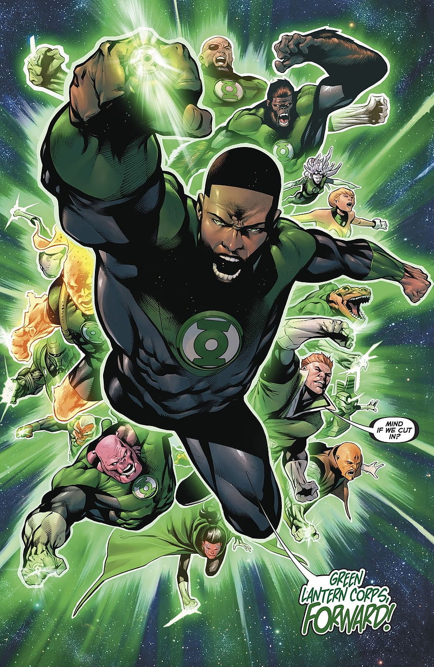 Sebastian Hernandez auf Comics/DC, Green Lantern John Stewart DC Comics HD-Handy-Hintergrundbild