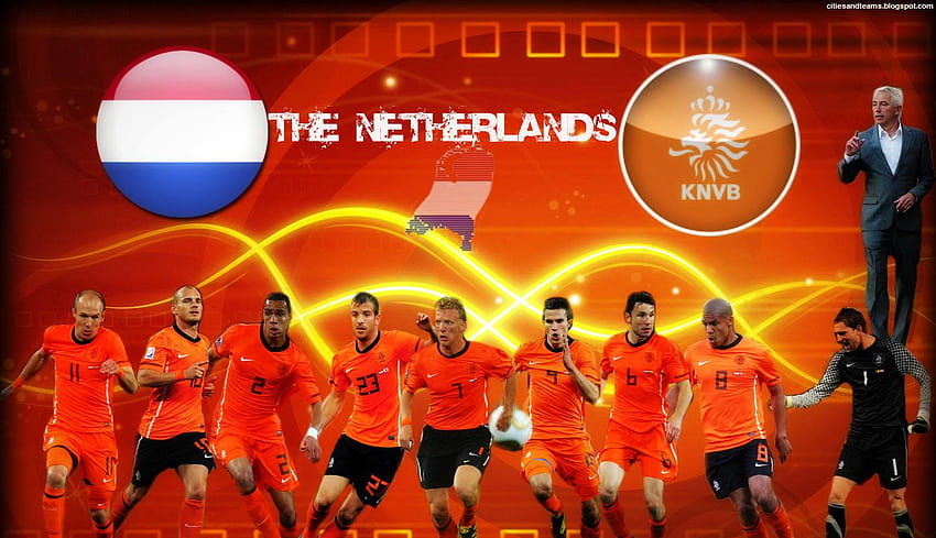 3 Seleção Holandesa de Futebol papel de parede HD