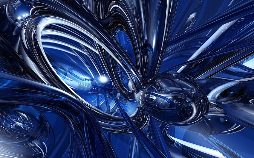 Abstract Blue 758416, cool blue abstract HD wallpaper | Pxfuel
