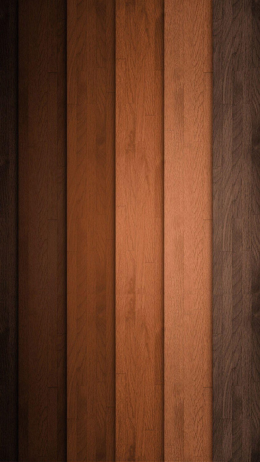 Fond de texture de planches de bois Nuances de brun Android, couleur marron Fond d'écran de téléphone HD
