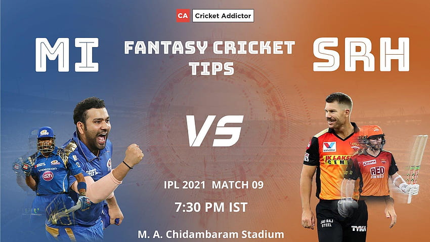 MI vs SRH Dream11 Prediction, Fantasy Cricket Tips, Playing XI, Pitch  Report, Dream11 Team, Injury Update – VIVO IPL 2021 HD wallpaper | Pxfuel