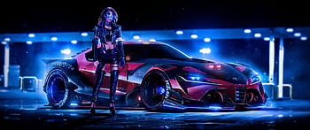 Cyberpunk 2077 Sports Car HD 4K Wallpaper #8.636