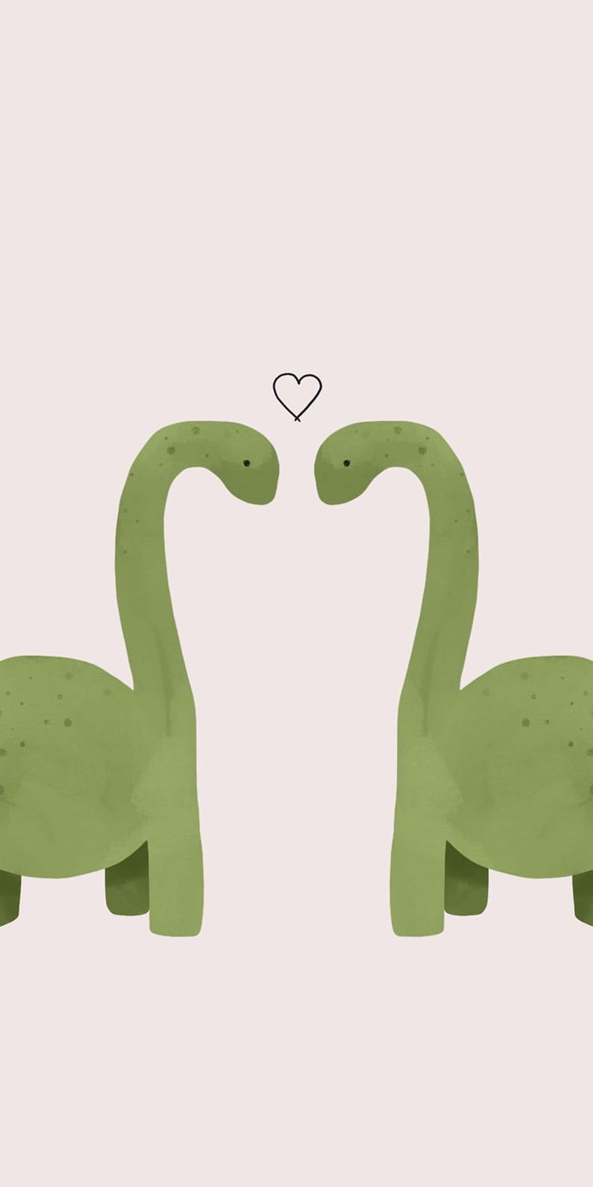 Aesthetic Cute Dinosaur Iphone, green dino aesthetic HD phone wallpaper