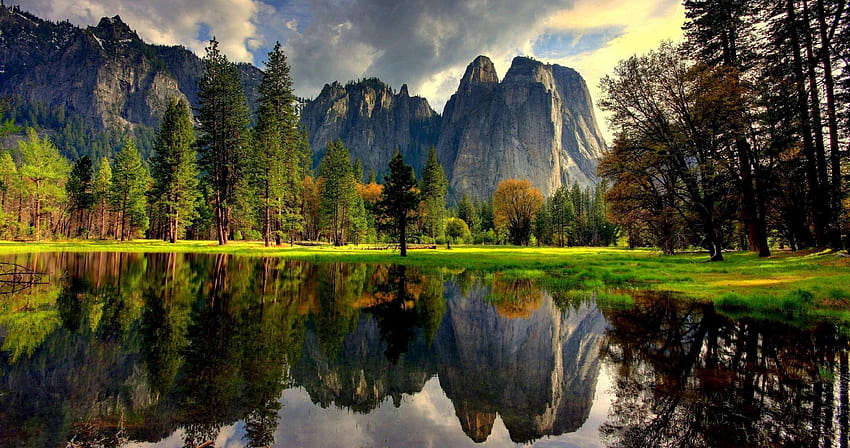 Park Narodowy Yosemite 24 ultra, Park Narodowy Yosemite w Kalifornii Tapeta HD
