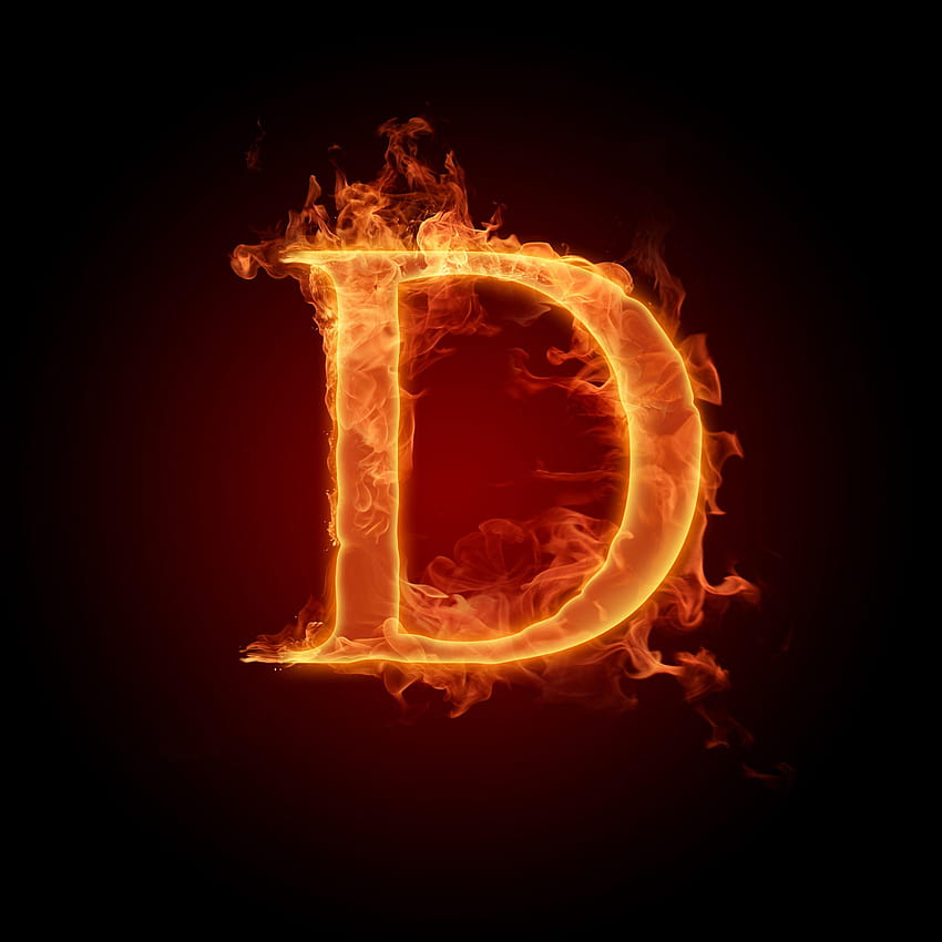 ตัวอักษร D ตัวอักษร D และพื้นหลัง วอลล์เปเปอร์โทรศัพท์ HD