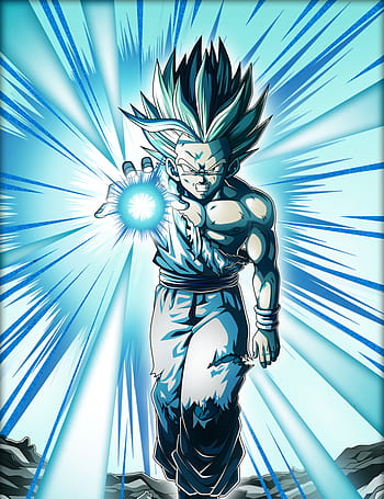 SCIANVIH on X: Gohan Kamehameha Wallpaper. #Gohan #Goku #Cell