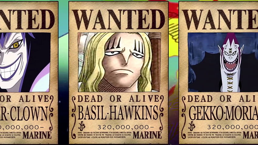 All Bounties updated to chapter 80 in ONE PIECE Part 2, wanted poster ...