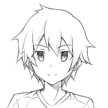 Learn How to Draw Anime Hair  Male Hair Step by Step  Drawing Tutorials