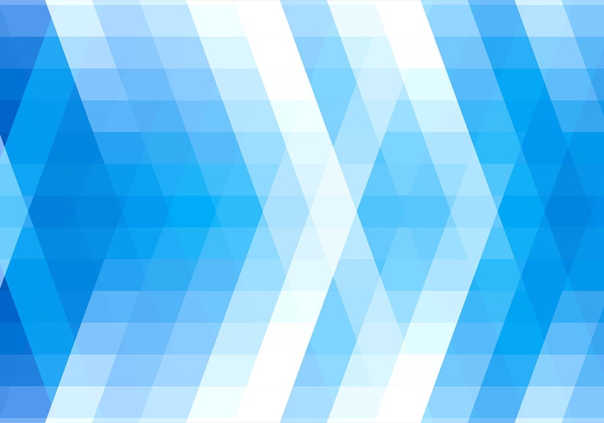 Latar belakang bentuk geometris silang biru abstrak. 1225886 Seni Vektor di Vecteezy, bentuk geometris segitiga biru Wallpaper HD