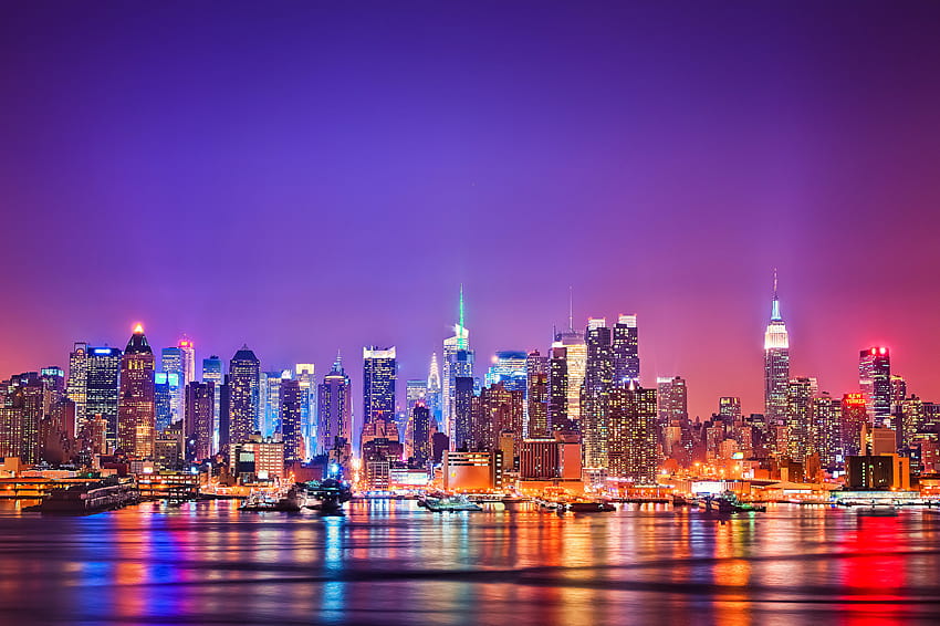 Manhattan Cidade de Nova York EUA Cidades, nova york pc papel de parede HD