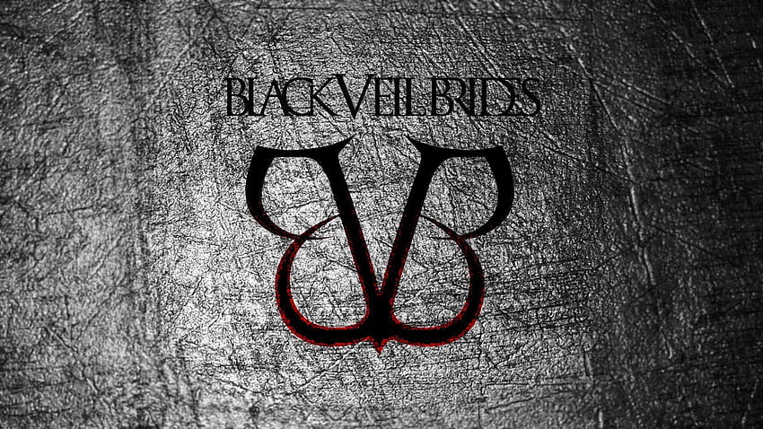 Black Veil Brides Full и Backgrounds, лого на булки с черен воал HD тапет