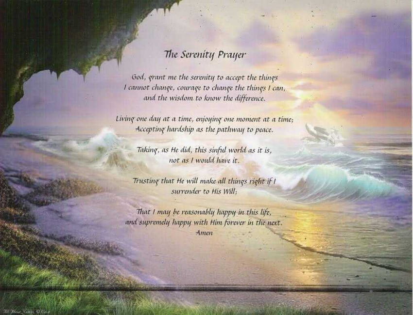 Full Of Serenity Prayer Pics PC, oração da serenidade para papel de parede HD