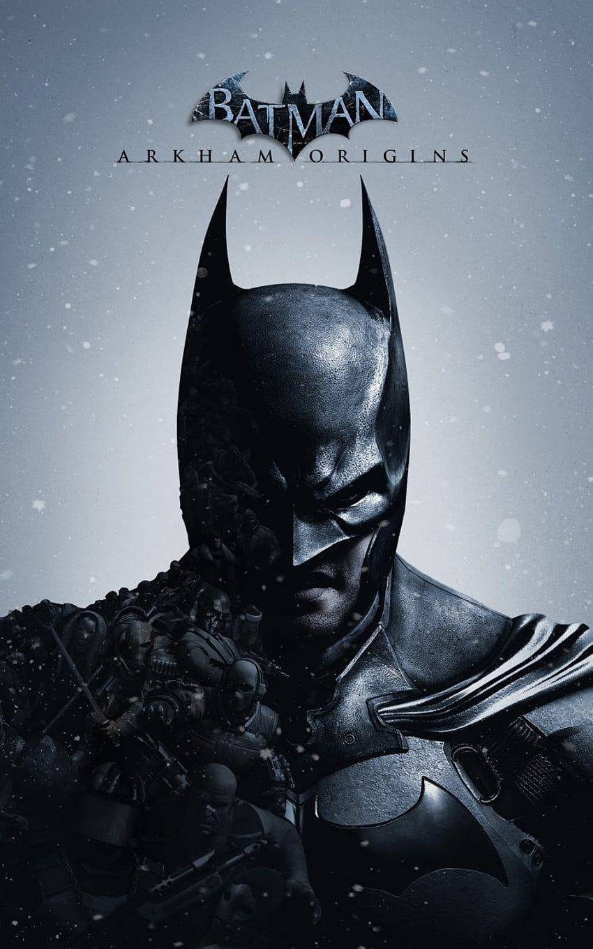 Batman: Origines d'Arkham, Batman, jeux vidéo, affichage de portrait, mobile de jeu de batman Fond d'écran de téléphone HD