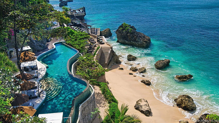 Fundos de fundos de praia de Bali, bali beach ultra papel de parede HD