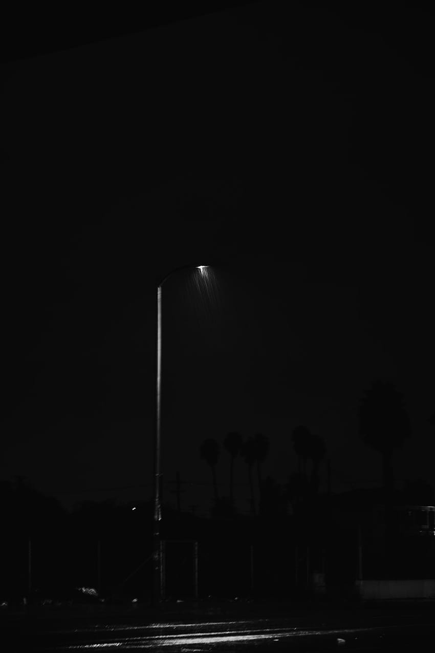 schwarze Straßenlaterne – Schwarz, Straßenlaterne HD-Handy-Hintergrundbild