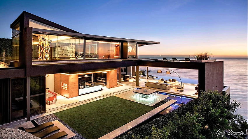 Modern Luxury Mansions in HD wallpaper