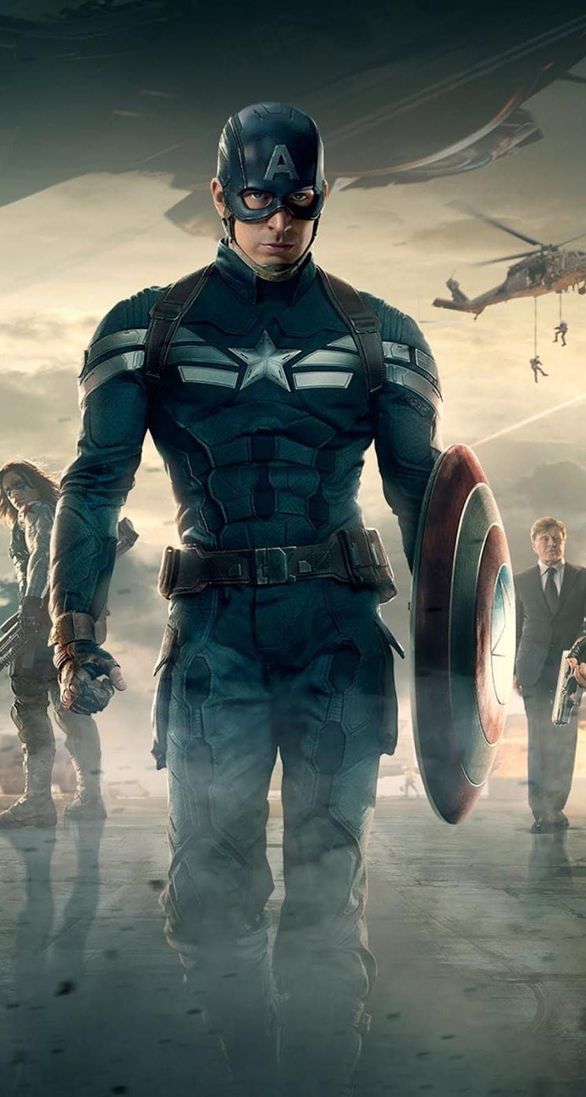 Captain america the winter soldier iPhone 5s HD phone wallpaper
