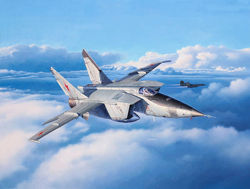 4 MiG 25, Mikojan Gurewitsch Mig 23 HD-Hintergrundbild