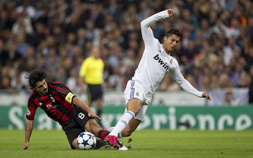 Ronaldo and Gennaro Gattuso Football Player HD wallpaper