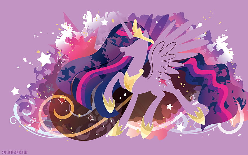 Princess of Equestria Twilight Silhouette : mylittlepony, my little pony a new generation HD wallpaper