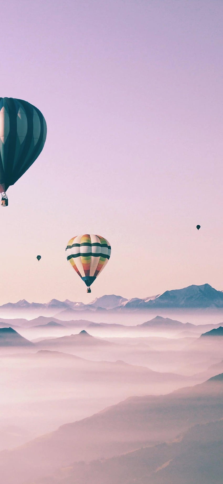 Cute landscape sky balloon for girls, hot air balloon nature iphone xs max HD phone wallpaper